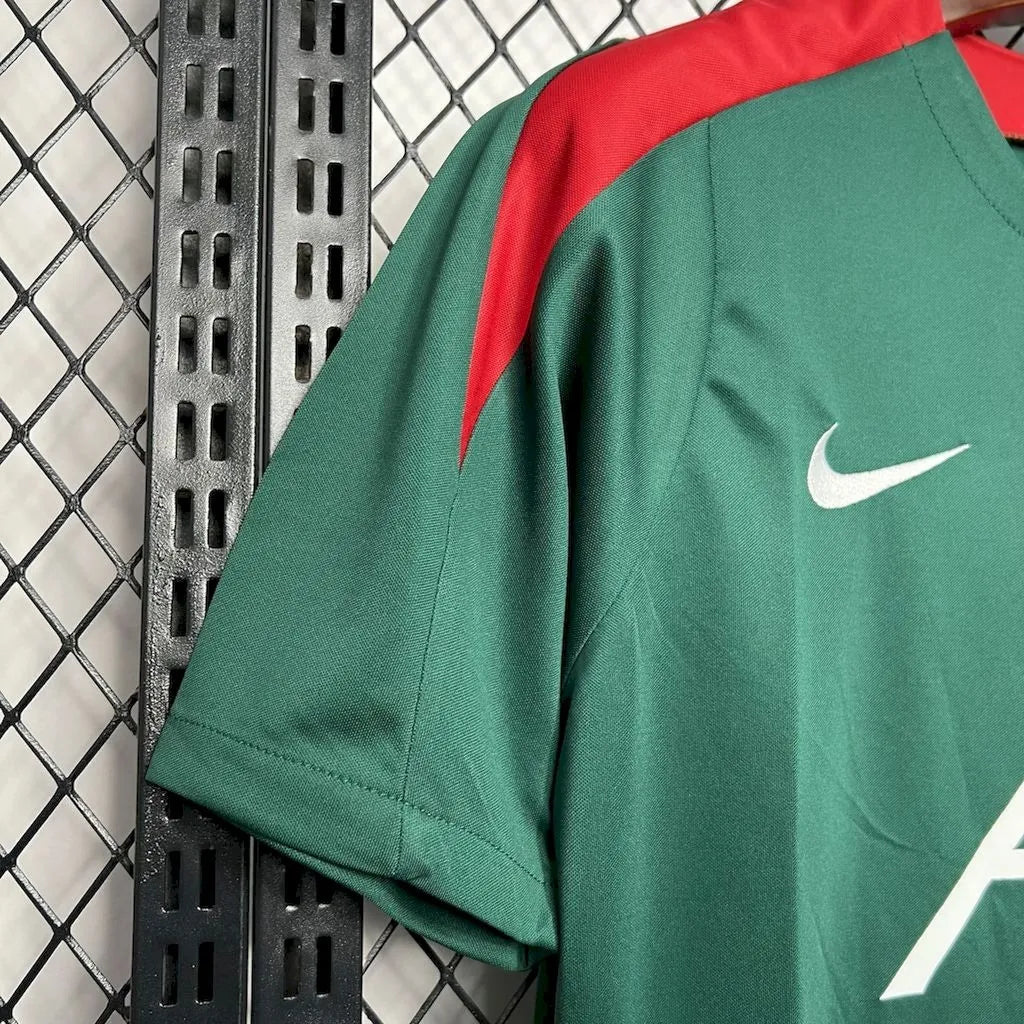 24-25 Liverpool Dark Green Training Fans Jersey