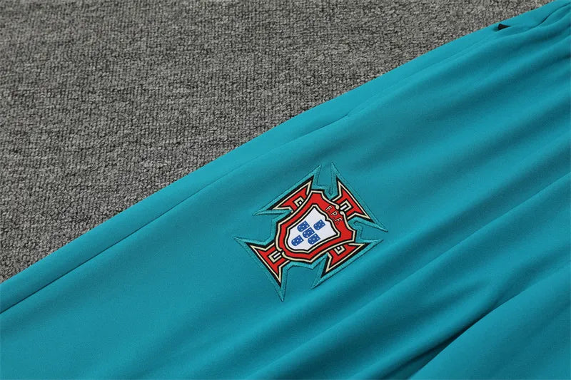 2024 Portugal White Player Version Training Suit