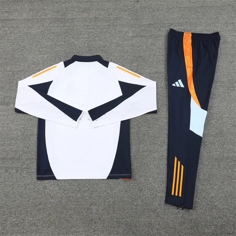24-25 Real Madrid White Training Suit