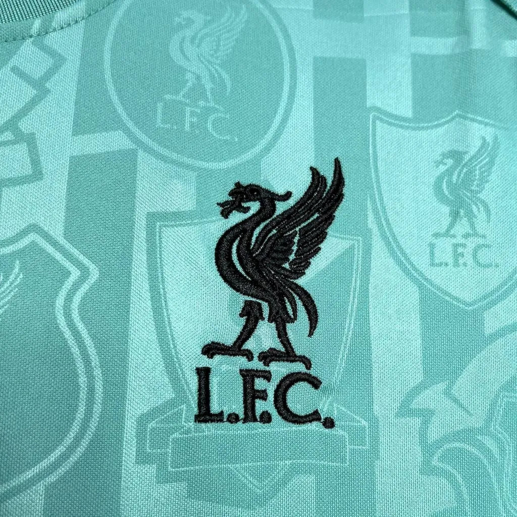 24-25 Liverpool Green Training Fans Jersey