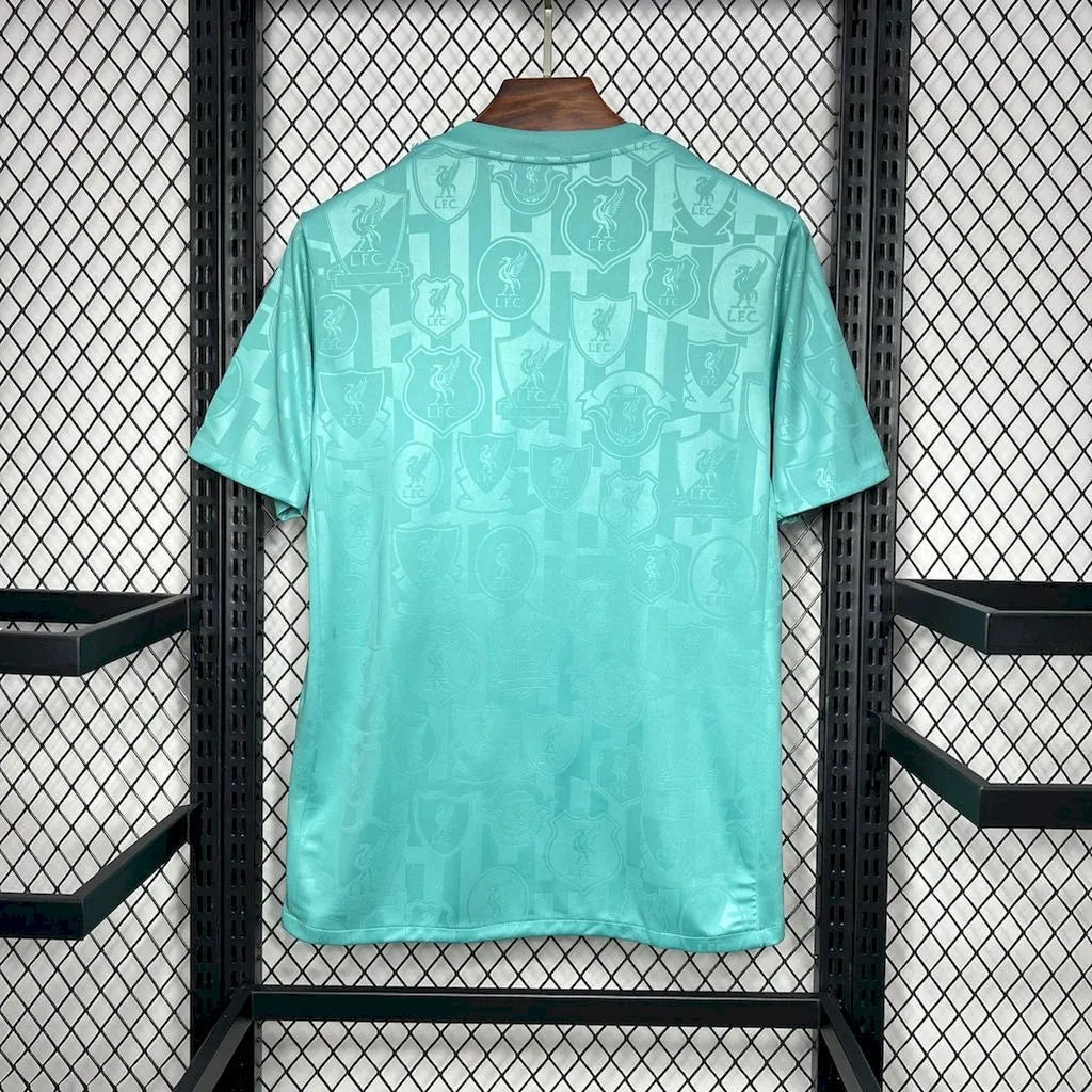 24-25 Liverpool Green Training Fans Jersey