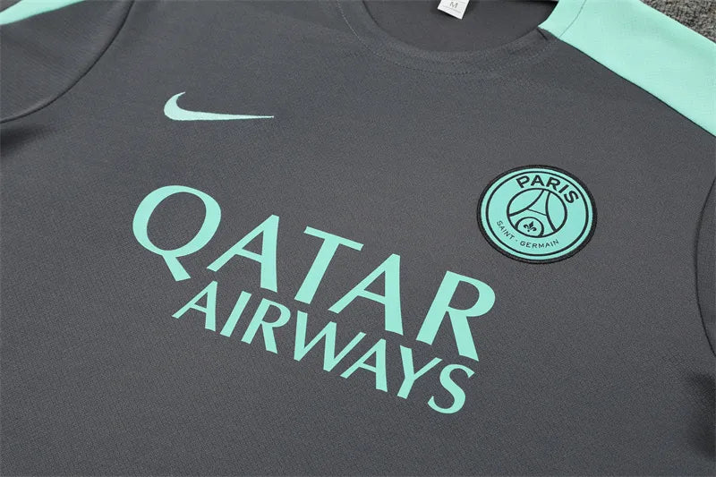 24-25 PSG Gray Short Sleeve Training Suit