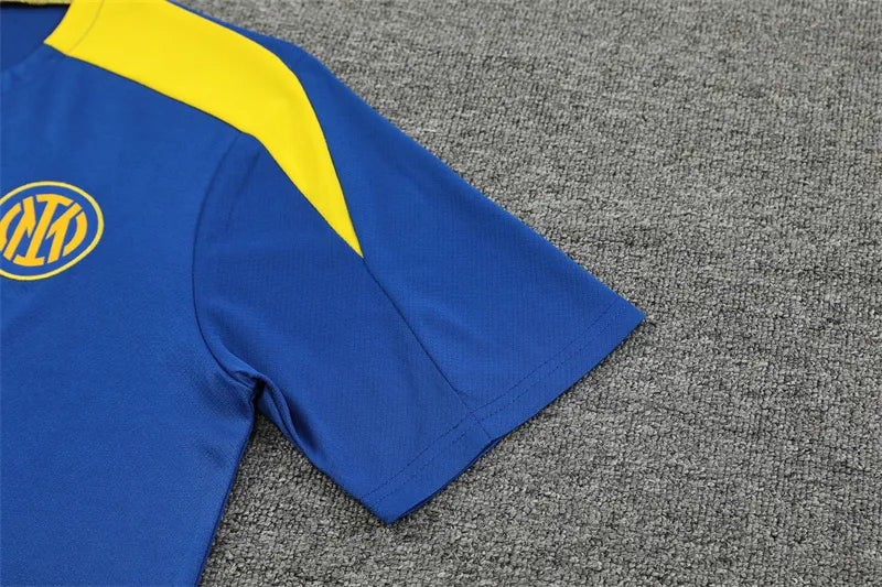 24-25 Inter Milan Blue Short Sleeve Training Suit