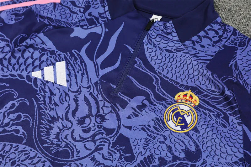 24-25 Real Madrid Spcial Blue Training Suit