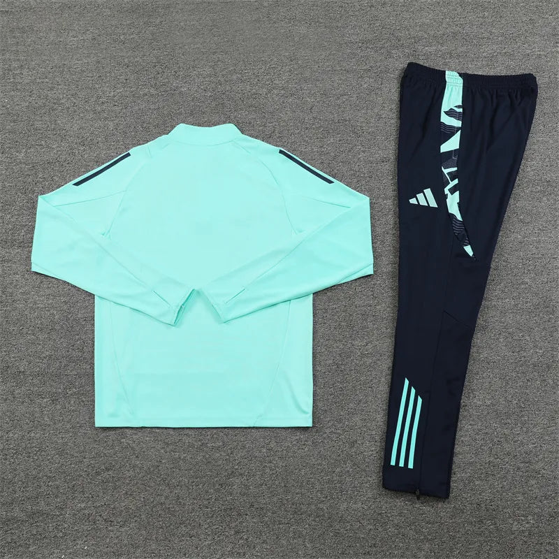 24-25 Real Madrid Light Blue Training Suit