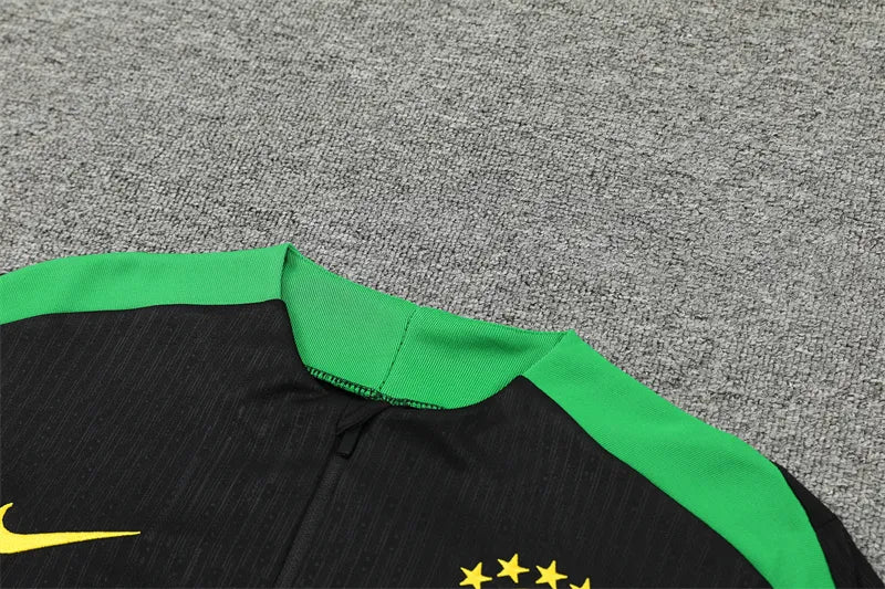 2024 Brazil Black Player Version Training Suit
