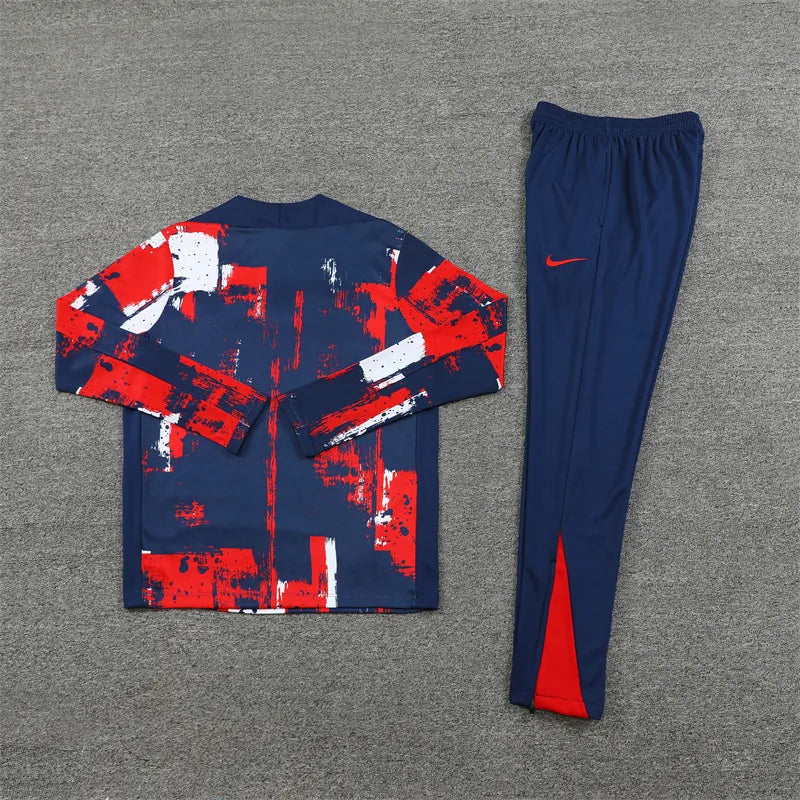 24-25 PSG Blue and Red Training Suit