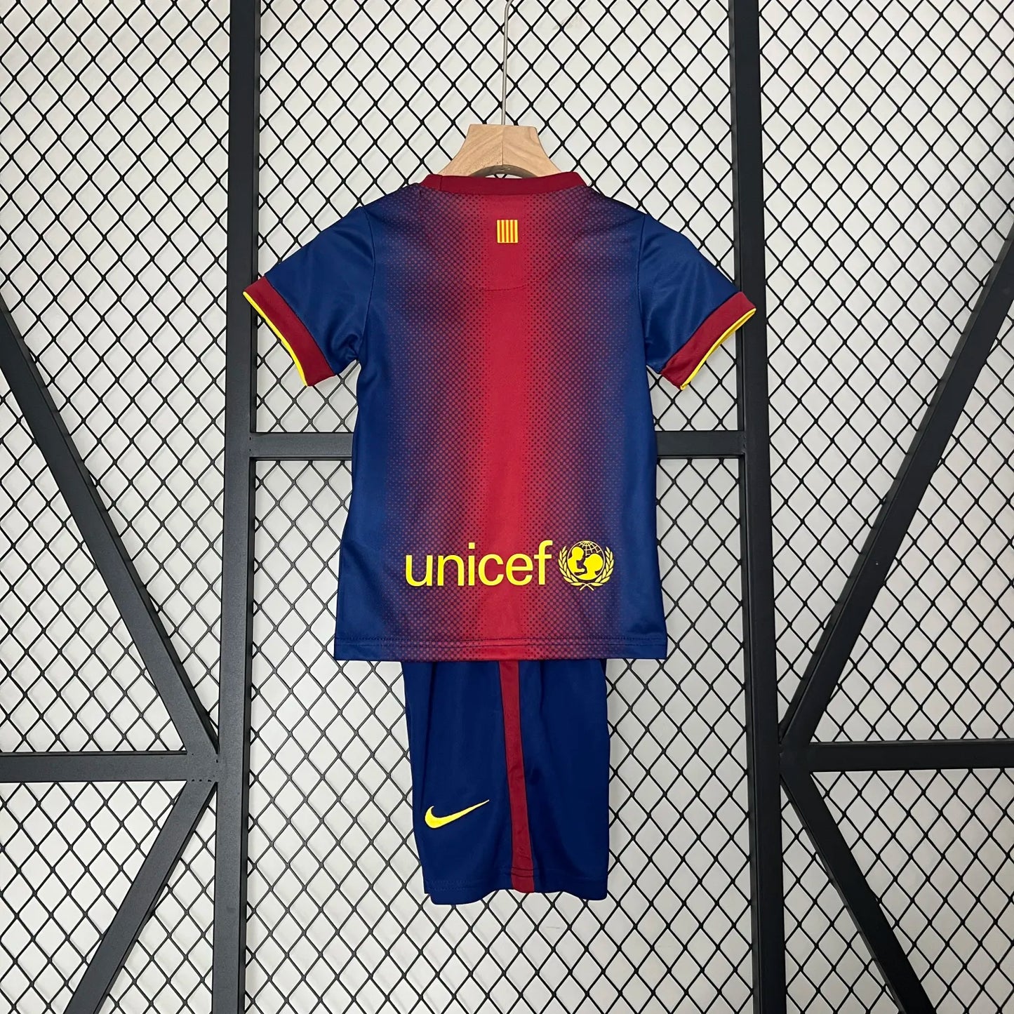 Retro 12-13 Barcelona Home Kids Kit