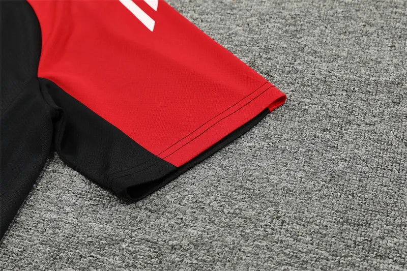 24-25 Arsenal Black Short Sleeve Training Suit