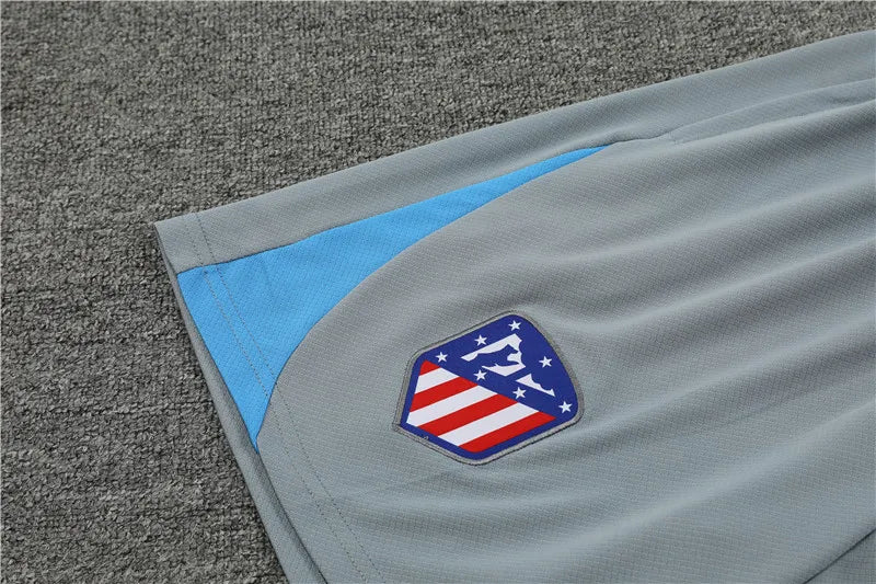24-25 Atletico Madrid Light Blue Short Sleeve Training Suit