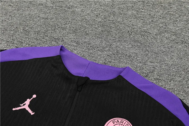 24-25 PSG Black and Purple Player Training Suit