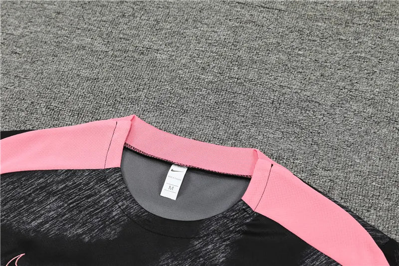 24-25 PSG Black and Pink Short Sleeve Training Suit