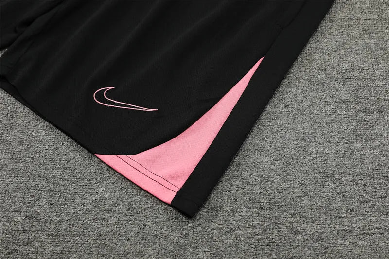 24-25 PSG Black and Pink Short Sleeve Training Suit