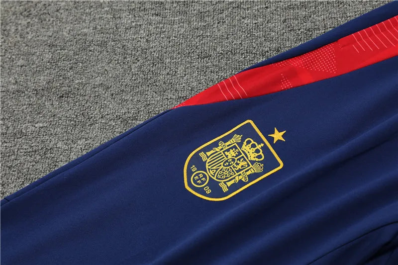 2024 Spain Blue Training Suit