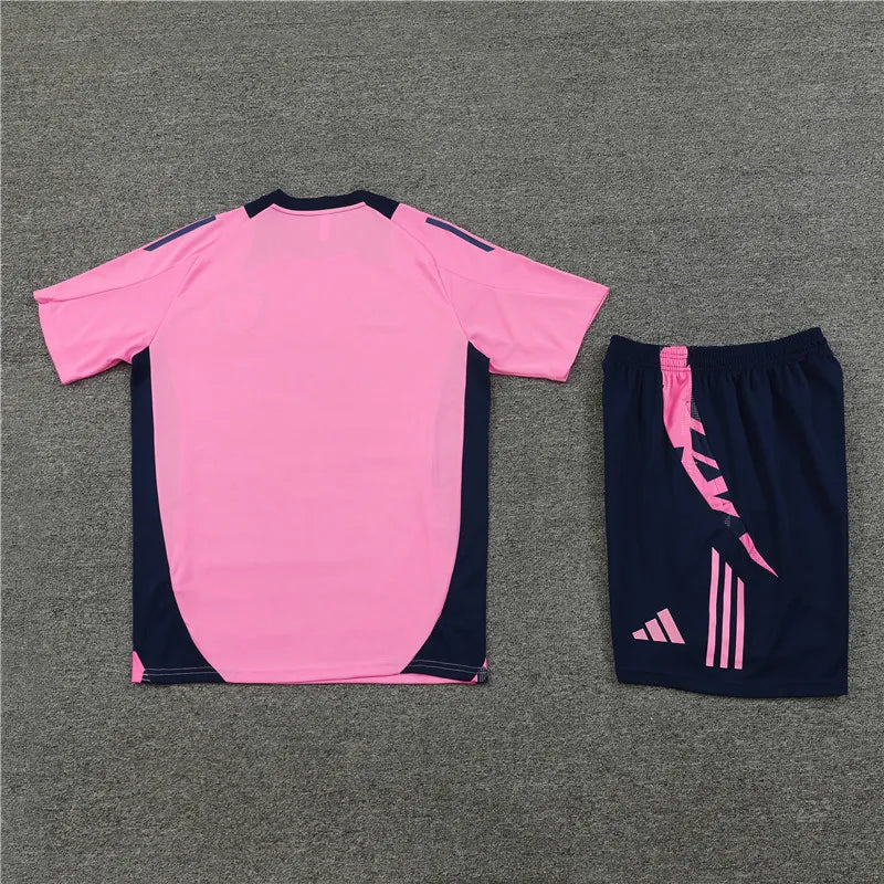 24-25 Arsenal Pink Short Sleeve Training Suit