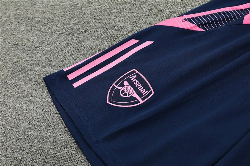24-25 Arsenal Pink Short Sleeve Training Suit