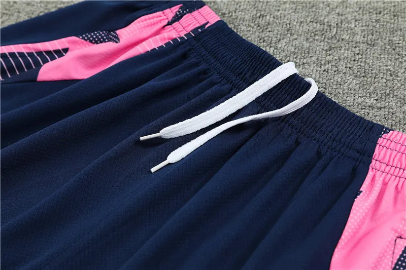 24-25 Arsenal Pink Short Sleeve Training Suit