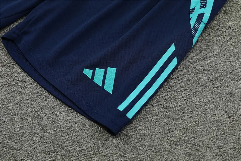 24-25 Arsenal Blue Short Sleeve Training Suit