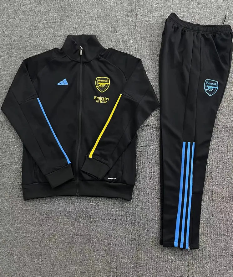 23-24 Arsenal Black Jacket Suit