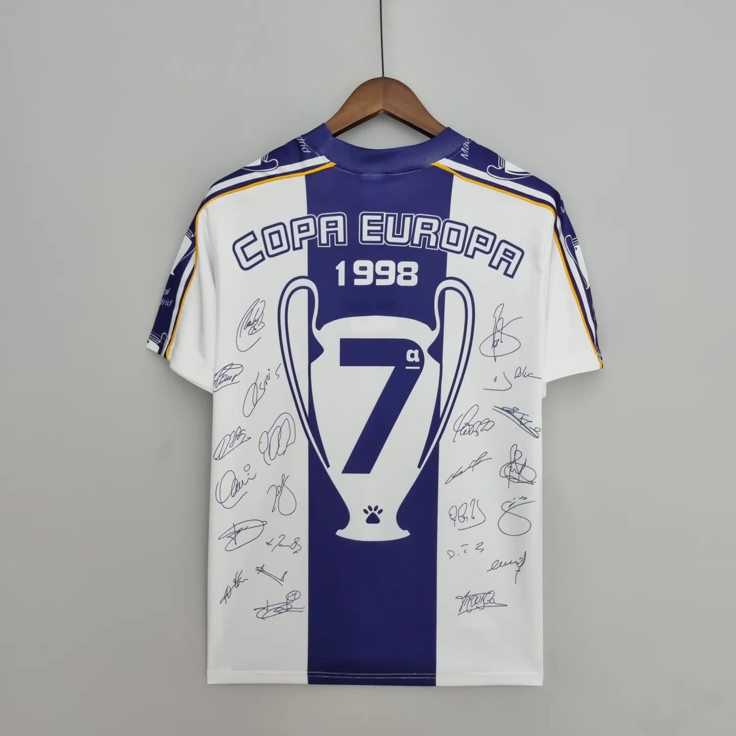 97-98 Real Madrid Champions League 7 Champions Commemorative Edition