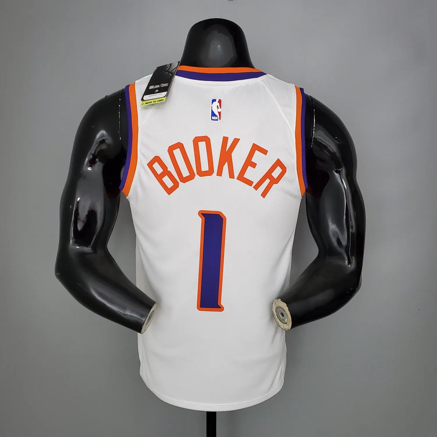 BOOKER#1 Phoenix Suns White NBA Jersey S-XXL