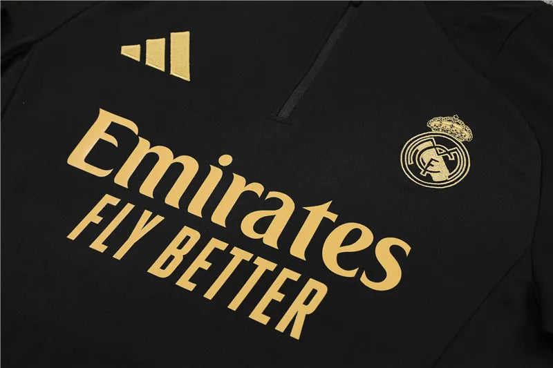24-25 Real Madrid Black Training Suit