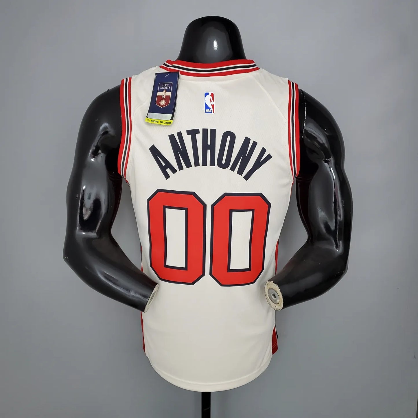 ANTHONY#00 Portland Trail Blazers Beige NBA Jersey S-XXL