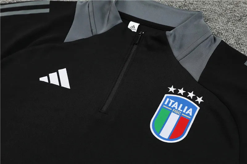 2024 Italy Black Training Suit