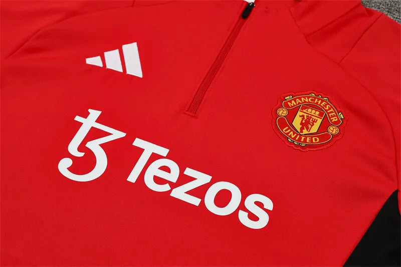 24-25 Manchester United Red Training Suit
