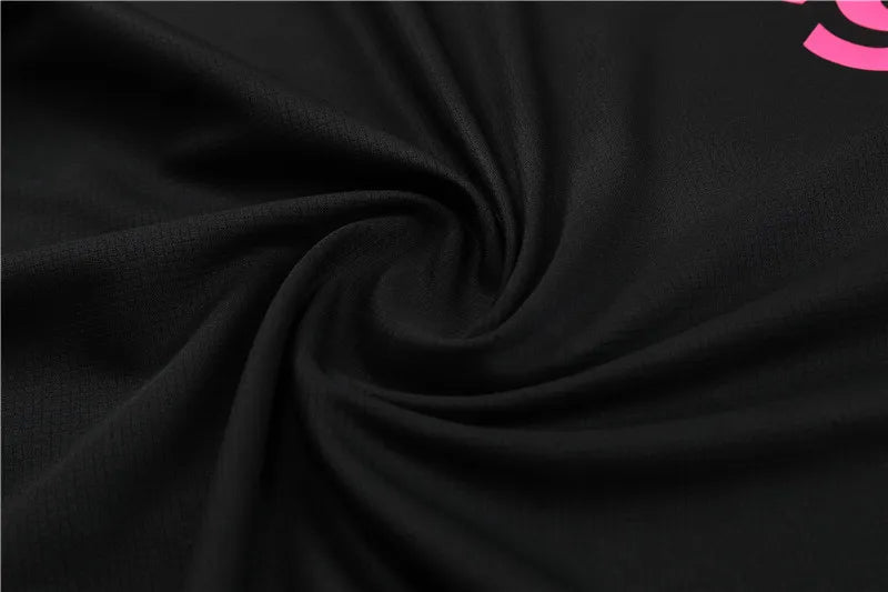 24-25 Chelsea Black Short Sleeve Training Suit