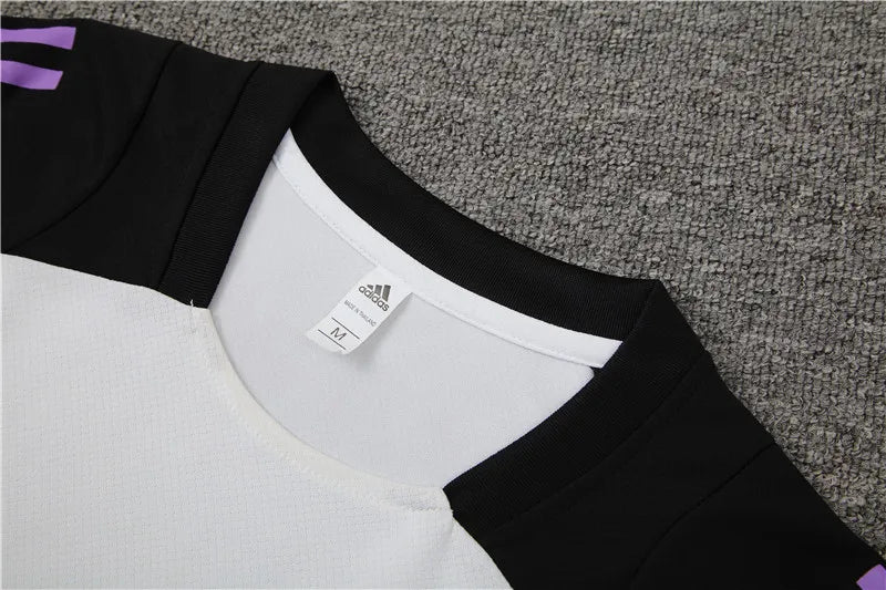 2024 Germany White Short Sleeve Training Suit
