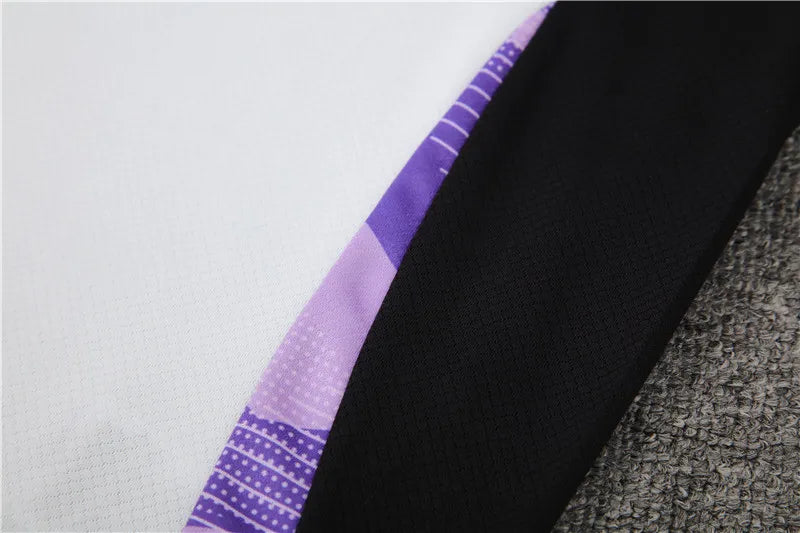2024 Germany White Short Sleeve Training Suit