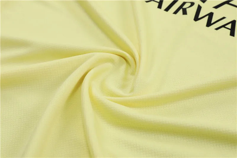 24-25 PSG Yellow Short Sleeve Training Suit