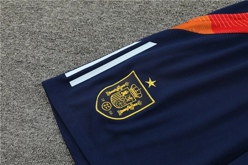 2024 Spain Short Sleeve Training Suit