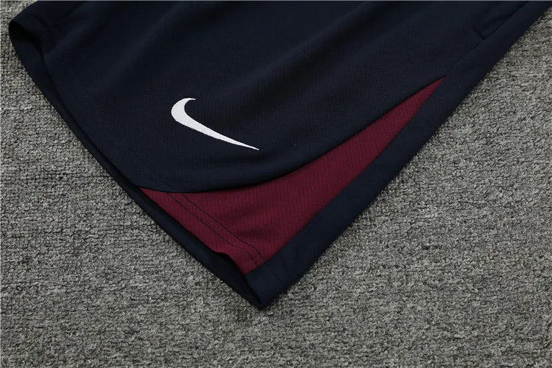 2024 England White Short Sleeve Training Suit