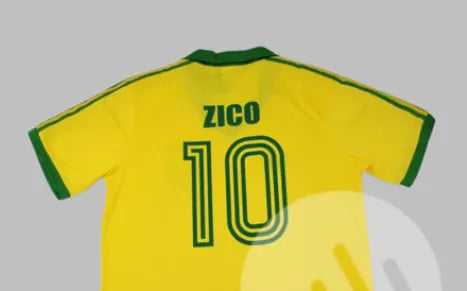 1978 Brazil Home Retro Jersey