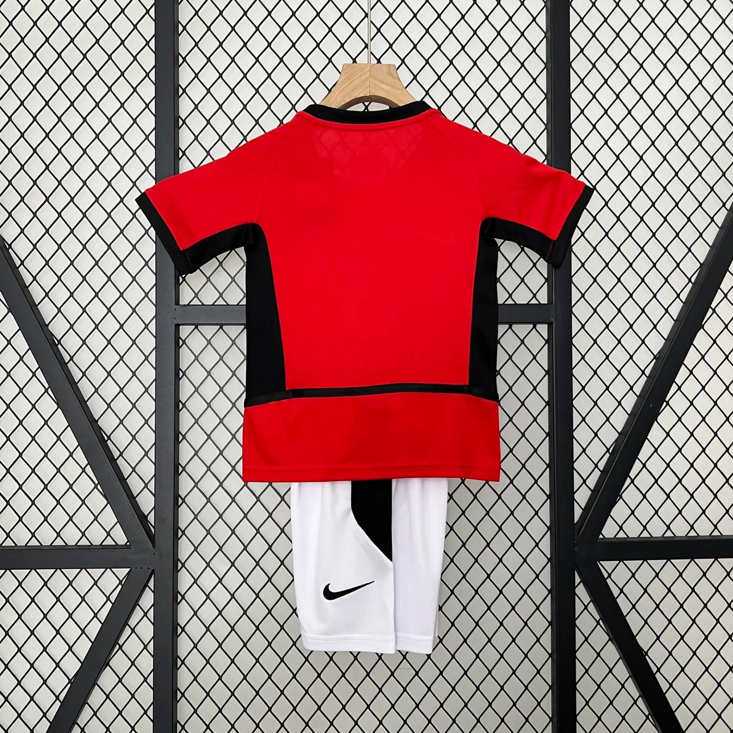 Retro 02-04 Manchester United Home Kids Kit