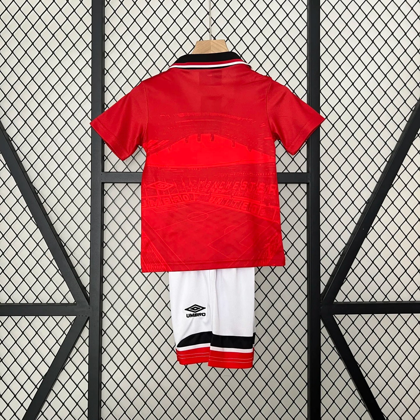 Retro 94-96 Manchester United Home Kids Kit