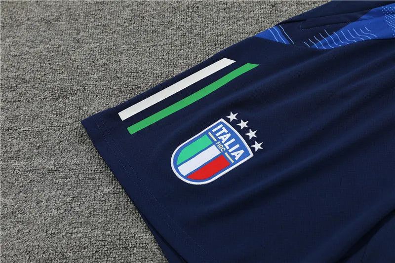 2024 Italy Short Sleeve Training Suit