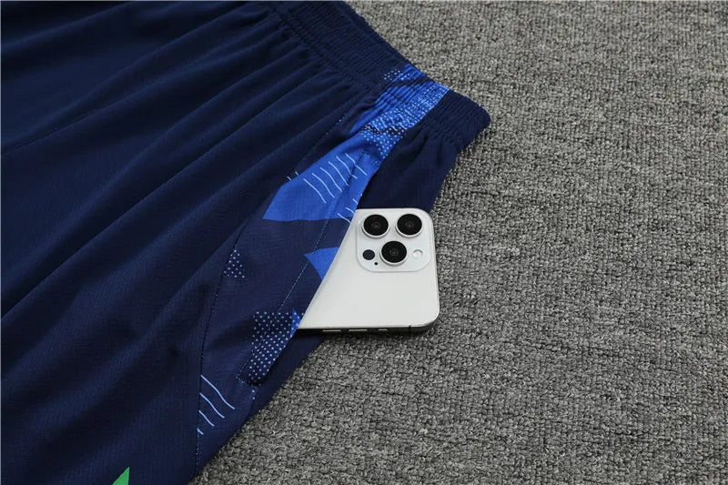2024 Italy Short Sleeve Training Suit