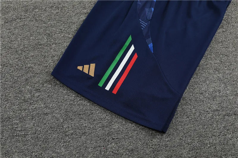 2024 Italy Short Sleeve Training Suit
