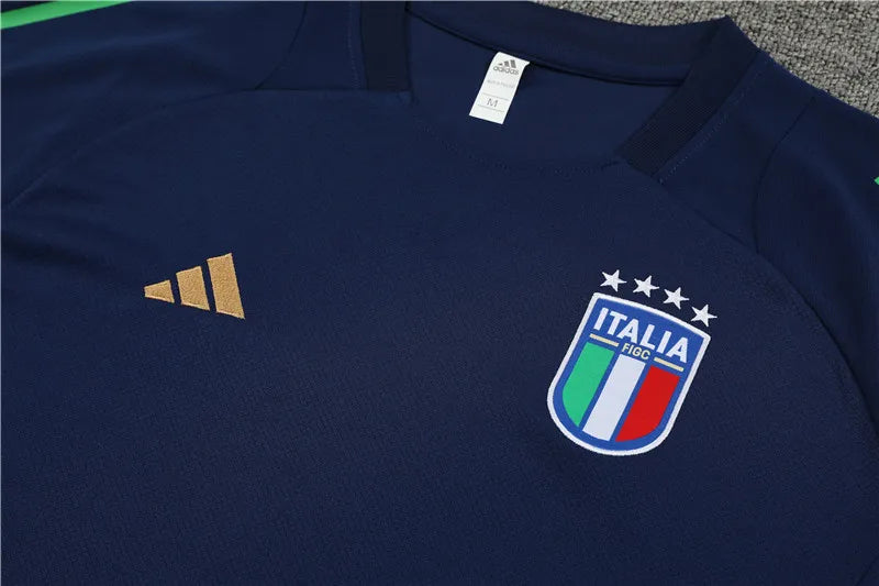 2024 Italy Short Sleeve Training Suit