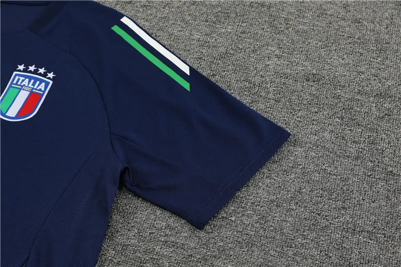 2024 Italy Short Sleeve Training Suit