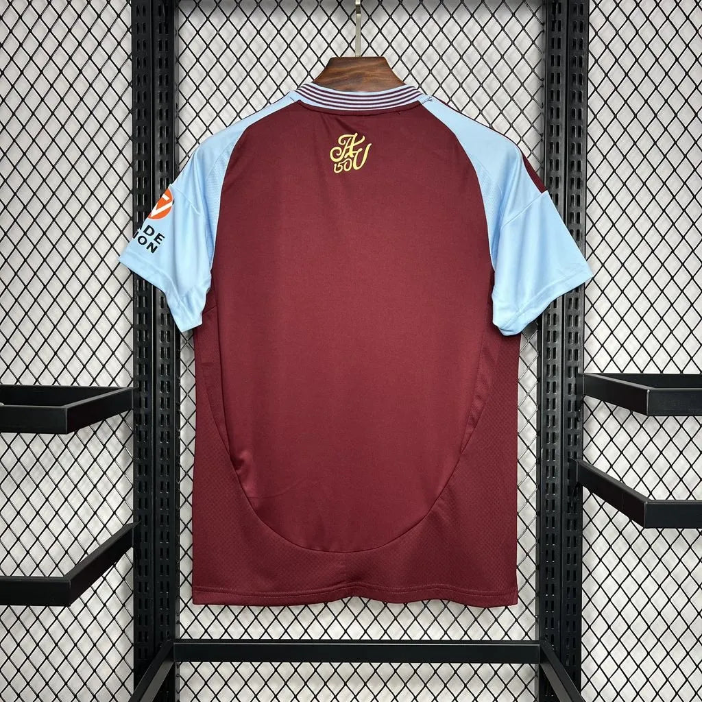 24-25 Aston Villa Home Fans Jersey