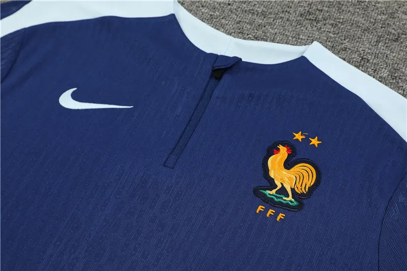 2024 France Blue Player Version Training Suit