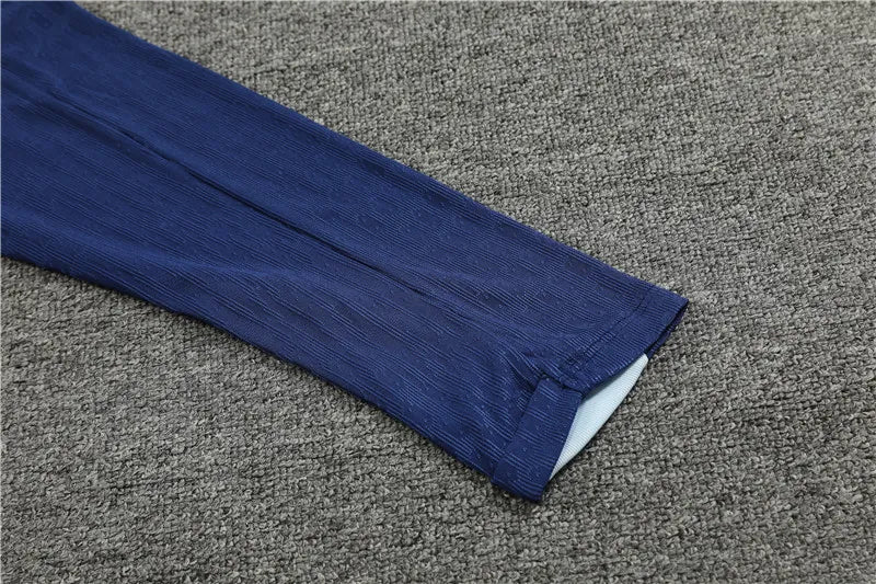 2024 France Blue Player Version Training Suit