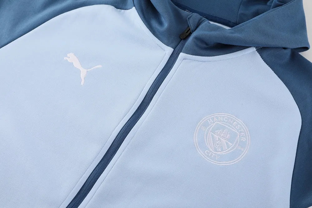 24-25 Manchester City Hooded Windbreaker Suit