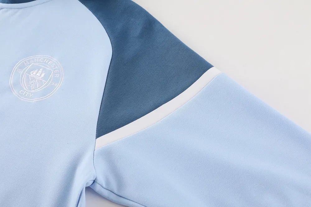 24-25 Manchester City Hooded Windbreaker Suit
