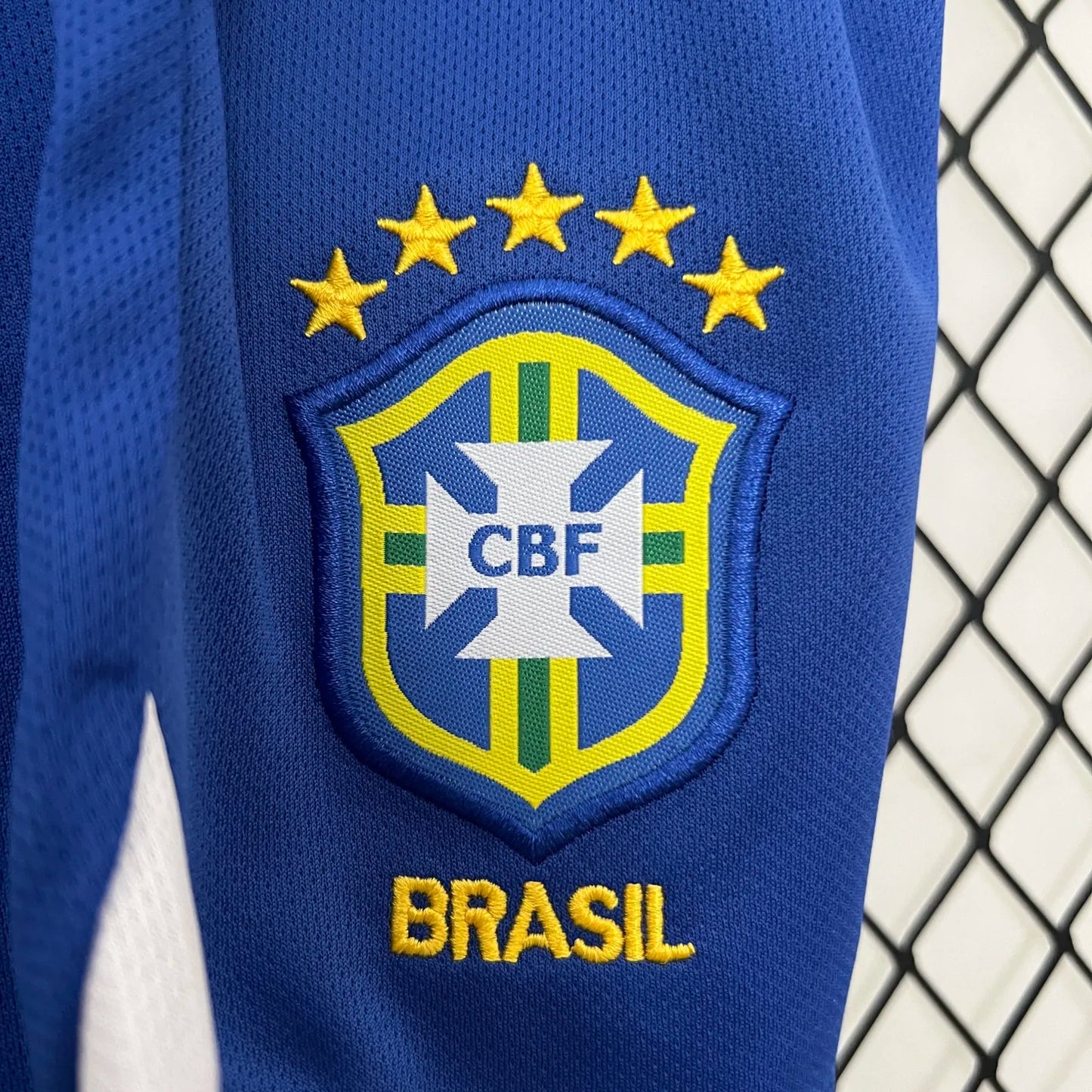 Retro 2004 Brazil Home Kids Kit