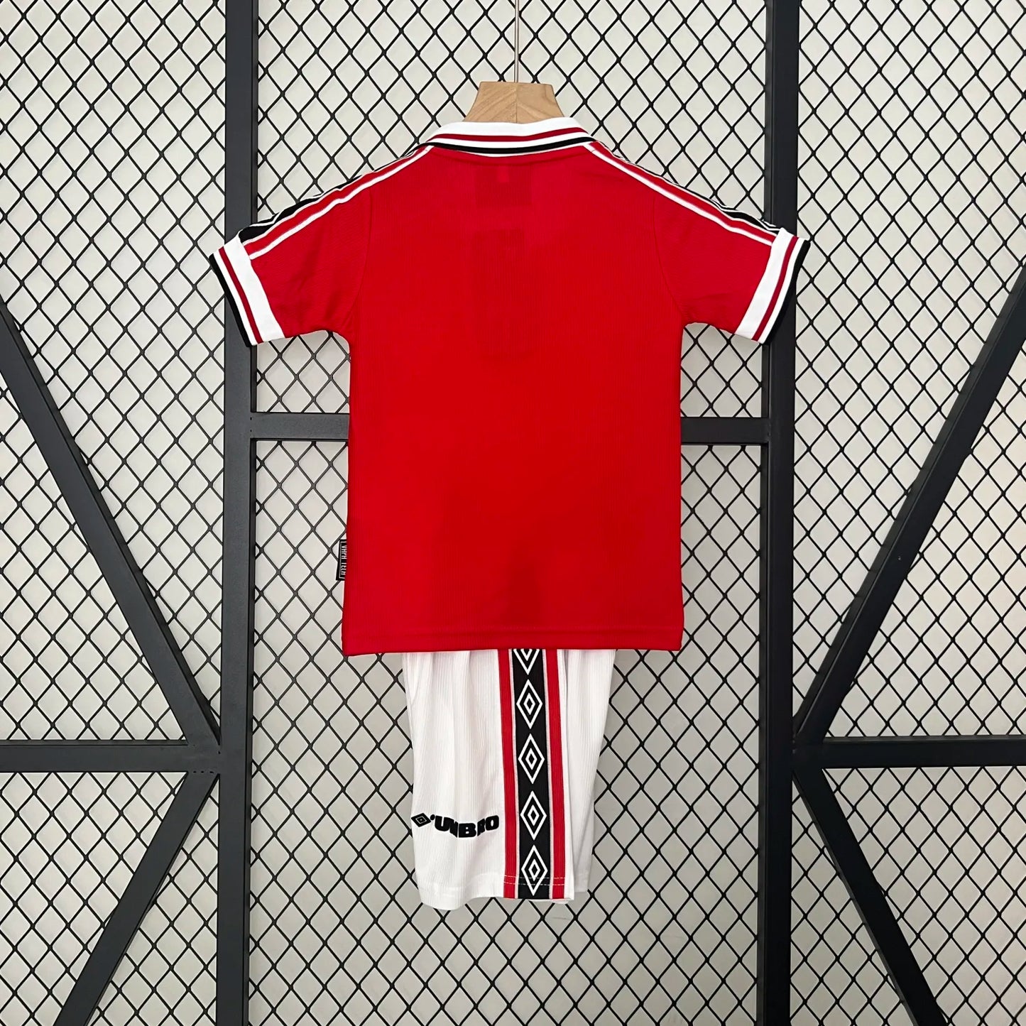 Retro 98-99 Manchester United Home Kids Kit